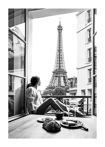Poster Breakfast In Paris