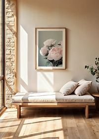 Pink peonies No1-4