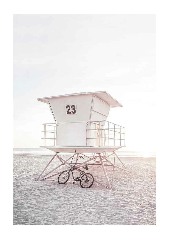 Plagát Lifeguard Tower 23