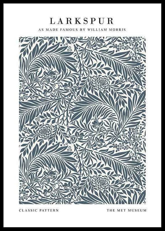 William Morris Larkspur-12