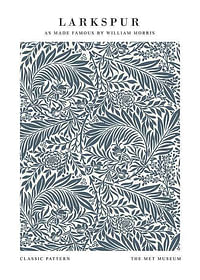 William Morris Larkspur-1