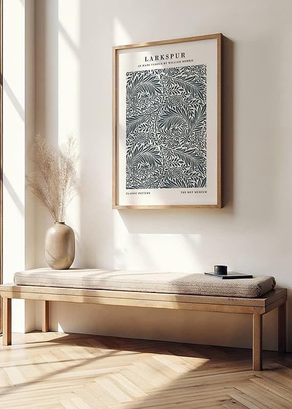 William Morris Larkspur-12