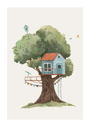Poster Tree House No2