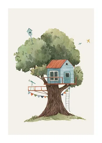 Poster Tree House No2