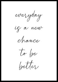 Handwritten inspirational quote in black on white background-0