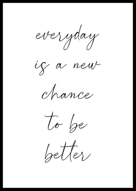 Handwritten inspirational quote in black on white background-12
