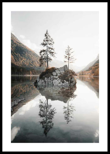Poster Lake Hintersee