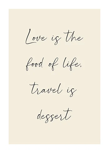 Poster Food Of Life