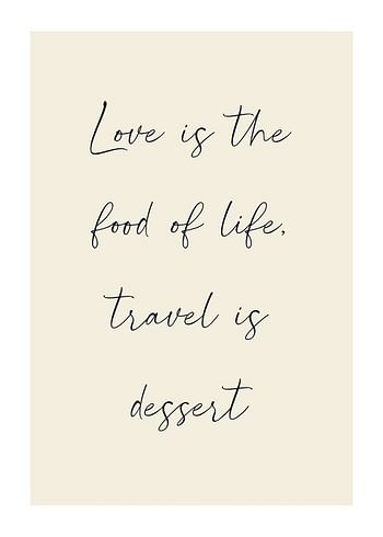 Poster Food Of Life