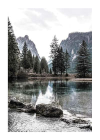 View On The Alps-1
