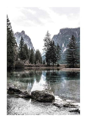 Poster View On The Alps