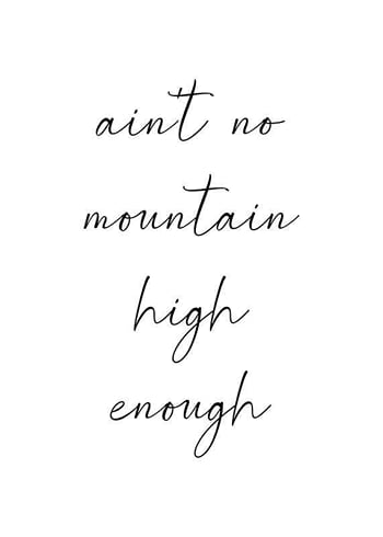 Poster No Mountain High