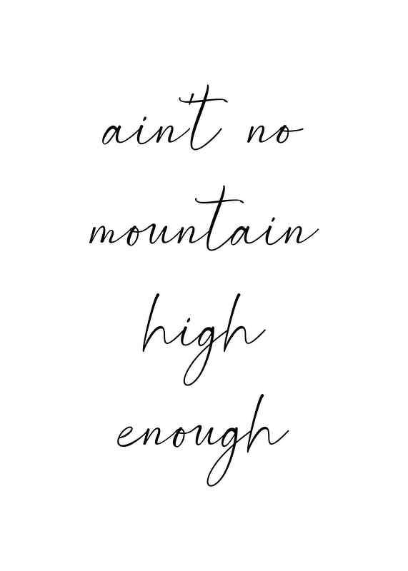 Juliste No Mountain High
