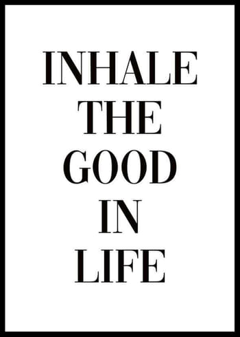 Plakat Good In Life