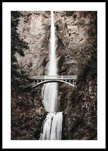 Poster Multnomah Falls