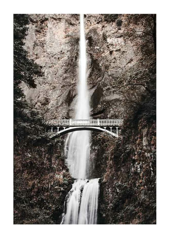 Poster Multnomah Falls