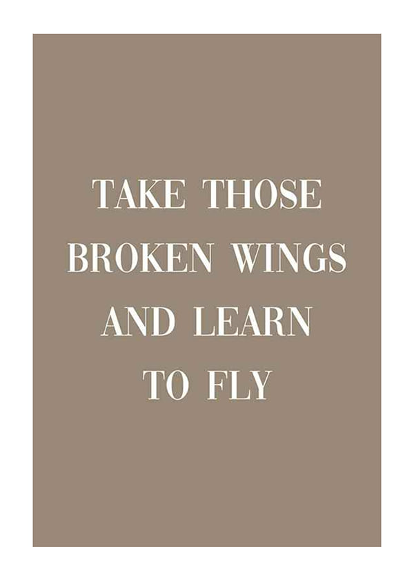 Juliste Broken Wings