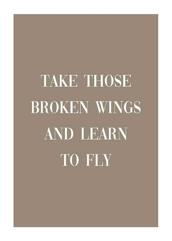 Plagát Broken Wings