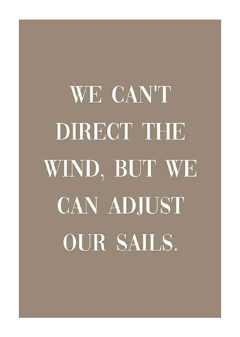 Poster Adjust Our Sails