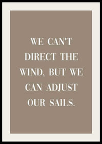 Balta motyvacinė citata rudame, vientisos spalvos fone-2