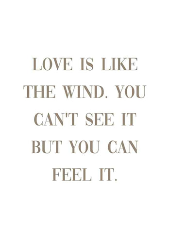 Juliste Like The Wind
