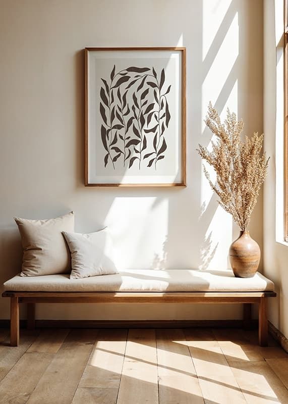 Poster Abstract Botanical No1 crossfade