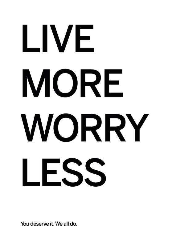 Juliste Live More