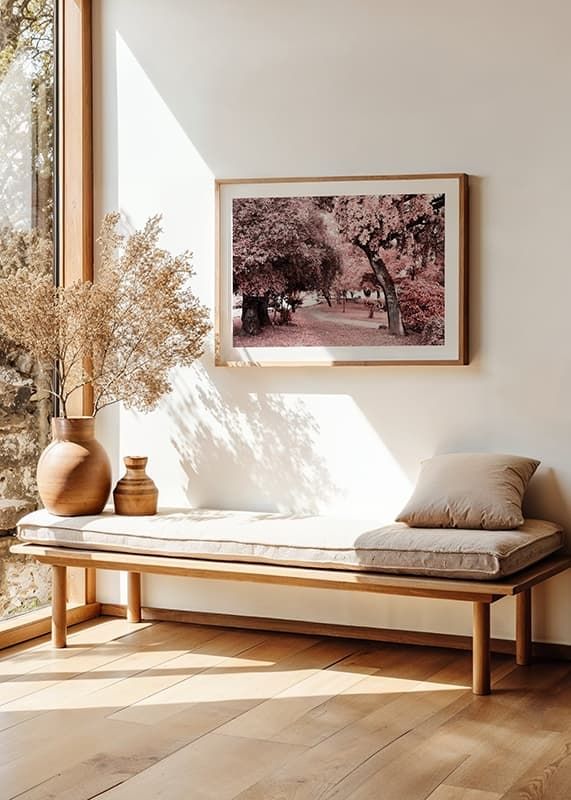 Poster Pink Trees No1 crossfade