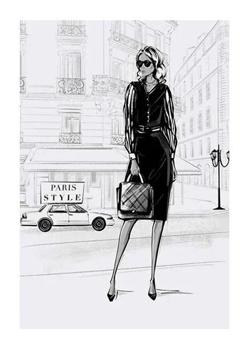 Poster Fashion Woman