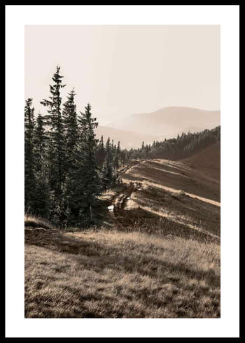 Poster Carpathian Mountains