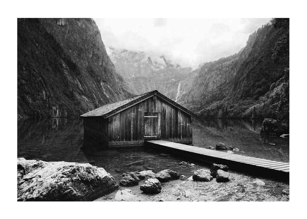 Plagát House At Obersee
