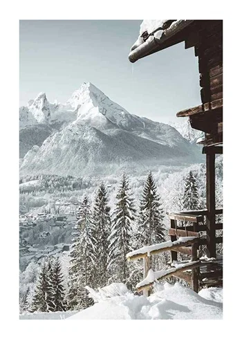 Poster Cabin In The Alps