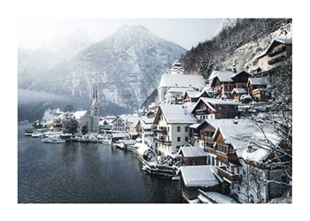 Poster Hallstatt In Winter