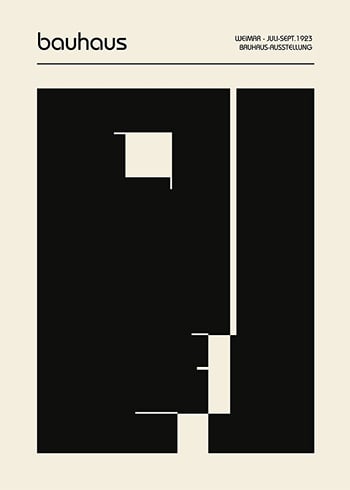 Plagát Bauhaus No5