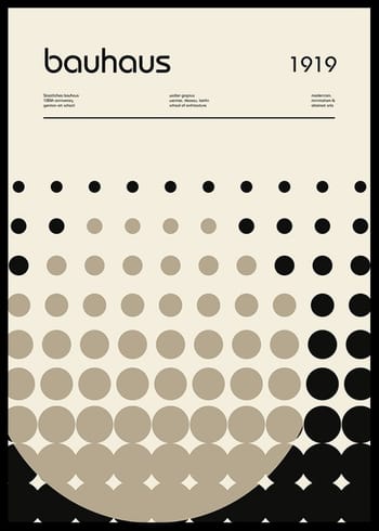 Poszter Bauhaus No7