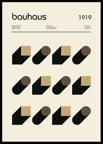 Poster Bauhaus No9