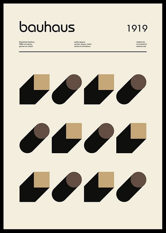 Bauhaus No9-12