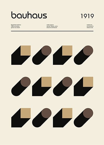 Poster Bauhaus No9