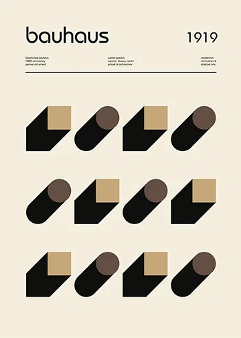 Poster Bauhaus No9