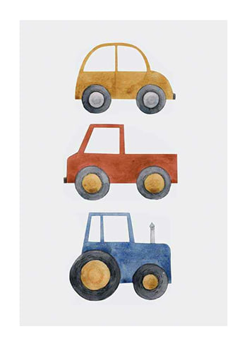 Poster Three Vehicles