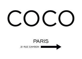 Póster Coco Paris