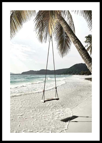 Poster Swing At The beach