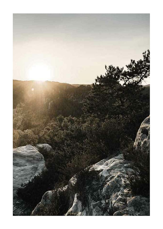 Plagát Sunrise In Switzerland No1