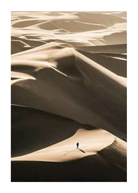 Walking In Desert-1