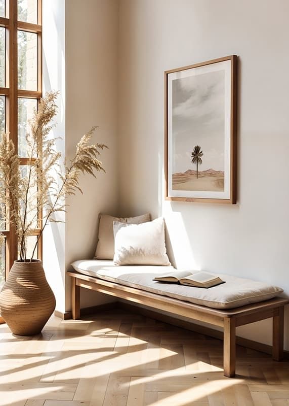 Poster Palm Tree In Desert crossfade