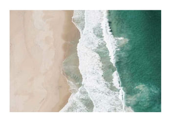 Poster Beach Coastline