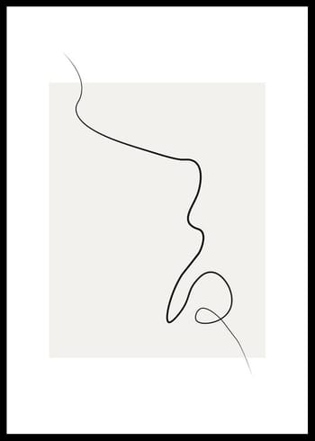 Poster Shapes Line Art No2