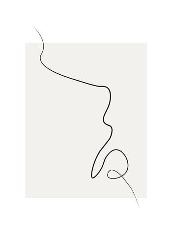 Poster Shapes Line Art No2