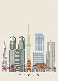 Tokyo Landmarks-1