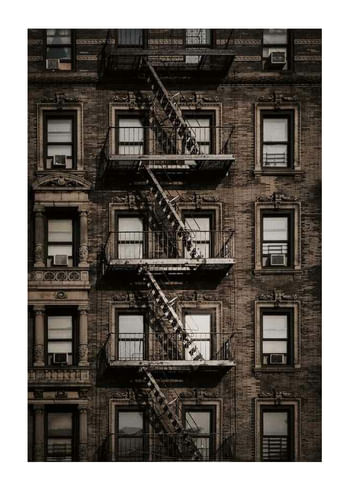 Poster New York Fire Escape